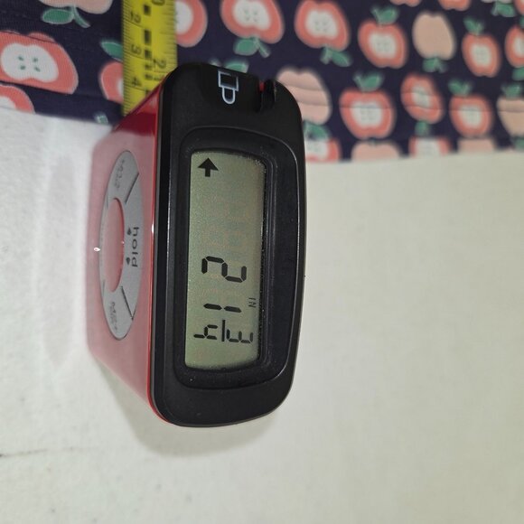 Serendipity By Shrimp And Grits 7/8 Apple Print Blouse Flutter Sleeve 3881 - Picture 8 of 9